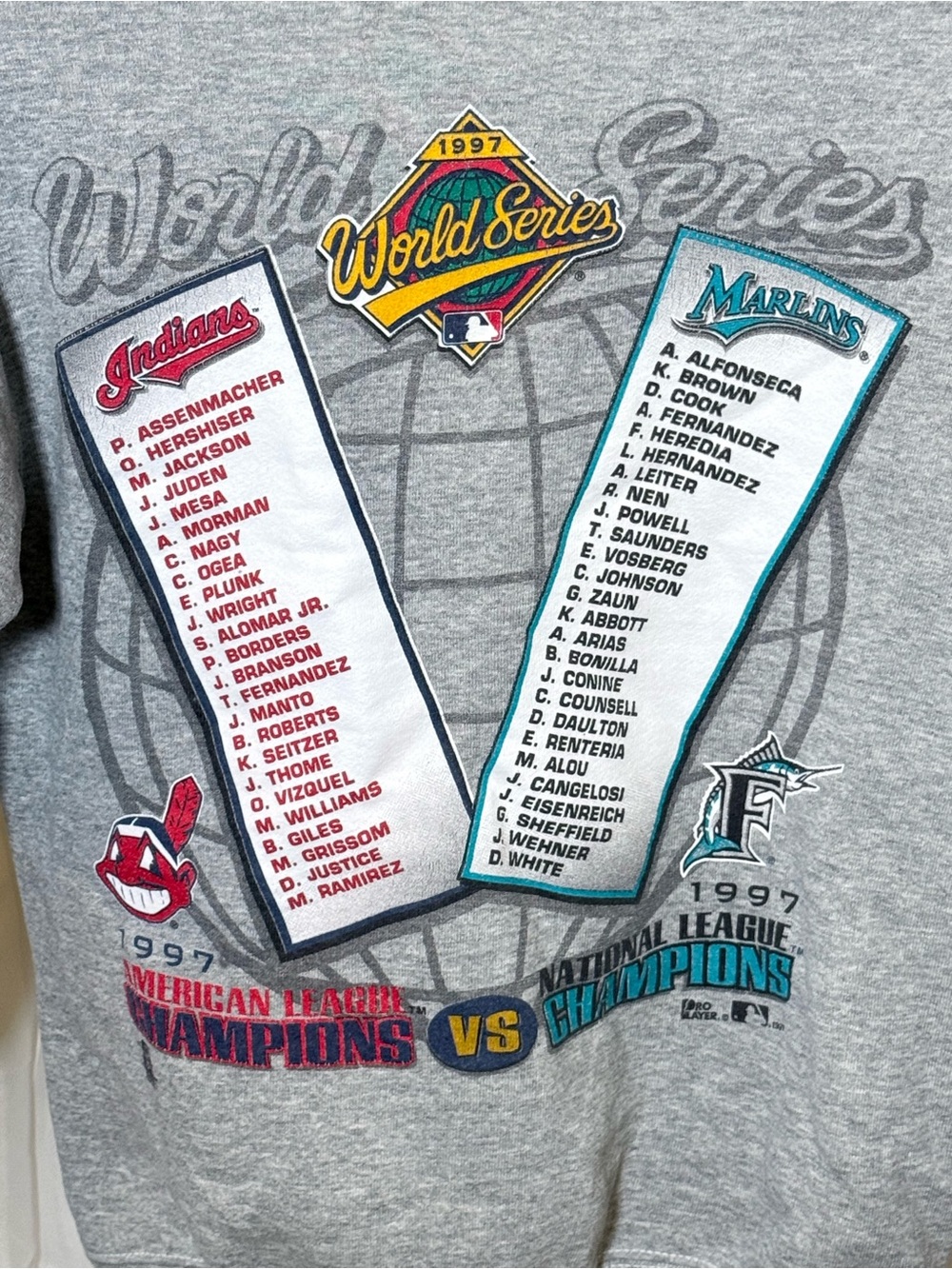 World Series Graphic Sweatshirt - Gray vintage - Picture 4 of 6